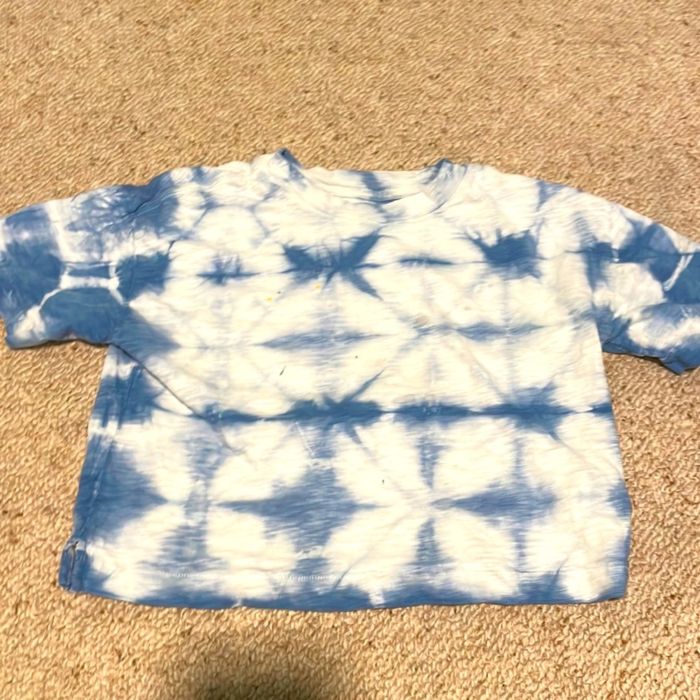 CUTE CROPPED TIE DIY GIRLS T-SHIRT